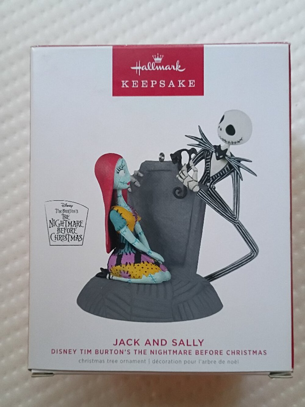 Disney Tim Burton's Nightmare Before Christmas Jack & Sally Hallmark Keepsake Ne